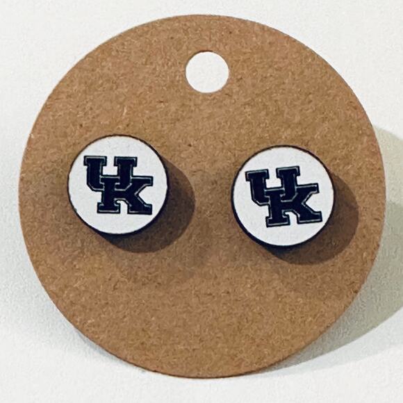 Kentucky KY Stud Earrings - Picture 2 of 3